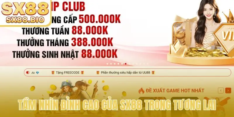 Tầm nhìn về chúng tôi SX88 trong tương lai